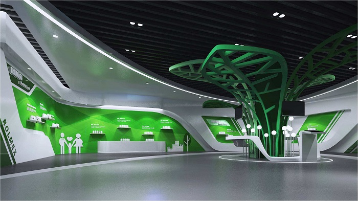 展廳設(shè)計(jì),展覽廳方案,展廳效果圖,特發(fā)國際